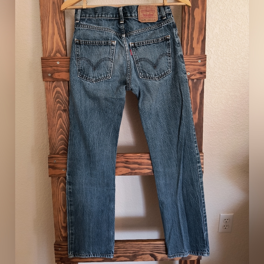 Boys Levi 514 Jeans Size 18 Slim Fit - Picture 2 of 12